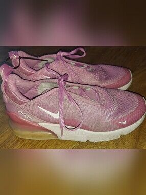 Nike Girls Air Max 270 Magic Flamingo/Pink Foam Sneakers